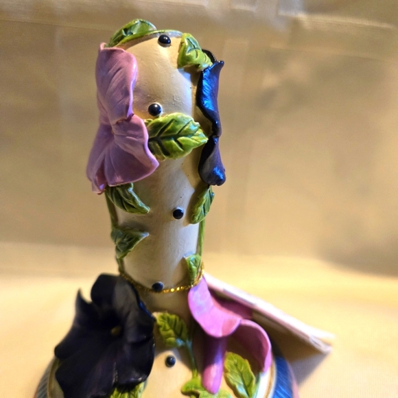 Vintage Shaker Hearth 3" Hand Molded Painted Cookie Press Terra Cotta Press Base - Picture 3 of 9